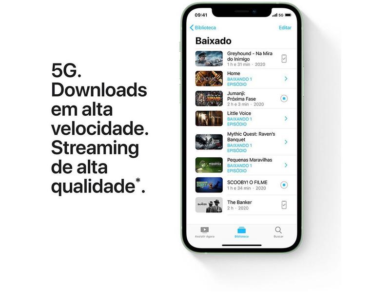 iPhone 12 Apple 128GB Verde Tela 6,1” 12MP iOS - iPhone 12